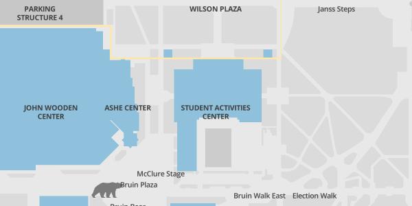 Student Activities Center UCLA Map
