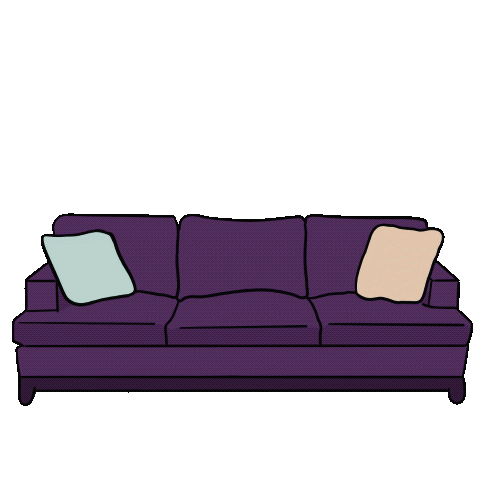 Purple Couch